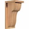 Ekena Millwork Carmel Smooth Corbel w/Backplate, Western Red Cedar, 7 1/2"W x 8"D x 16"H COR08X08X16CAR01SWR - alternate 1